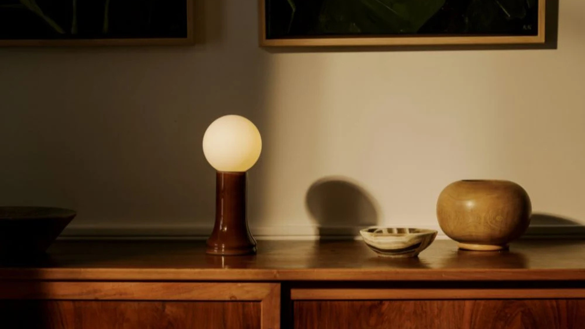 Hygge-inspired table lamp for a cozy home
