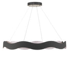 Eurofase 46462-022 Vaughan LED Chandelier in Silver-Black