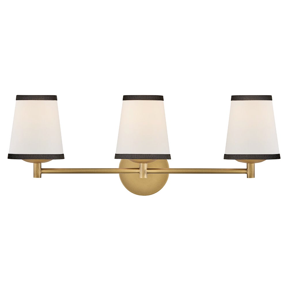 Meuble-lavabo Sonia 57053LCB-OW de Hinkley Lighting en laiton laqué