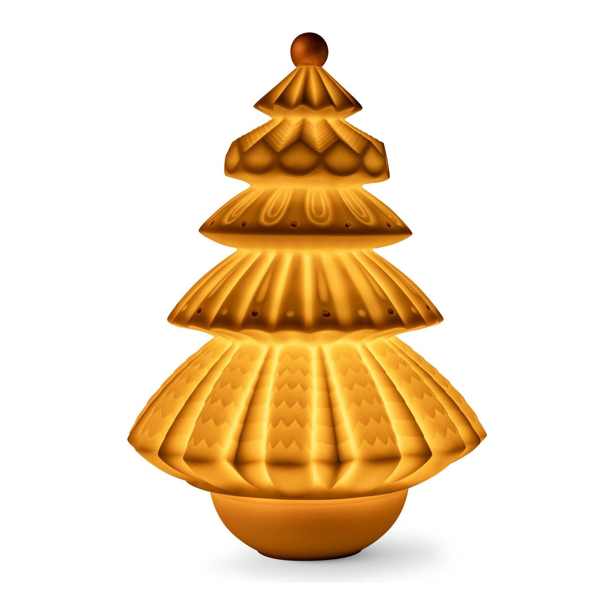 LladroChristmas Tree LampWhite and gold1024228