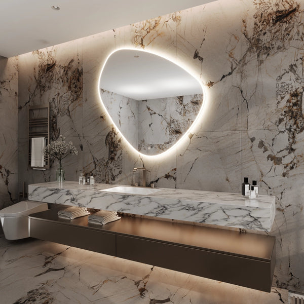 Cloud LED Mirror