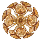 Fredrick Ramond FR46907UB-AM Globe Maya Suspension en laiton non verni
