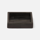 Pigeon and Poodle PP000248 Arles Soap Dish (Rectangular) in Dark Faux Horn