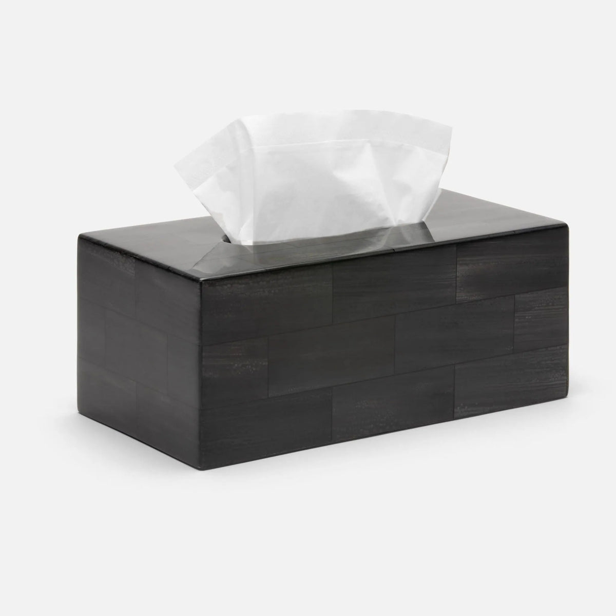 Pigeon and Poodle - PP004383 - Arles Tissue Box - Arles - Dark Faux Horn
