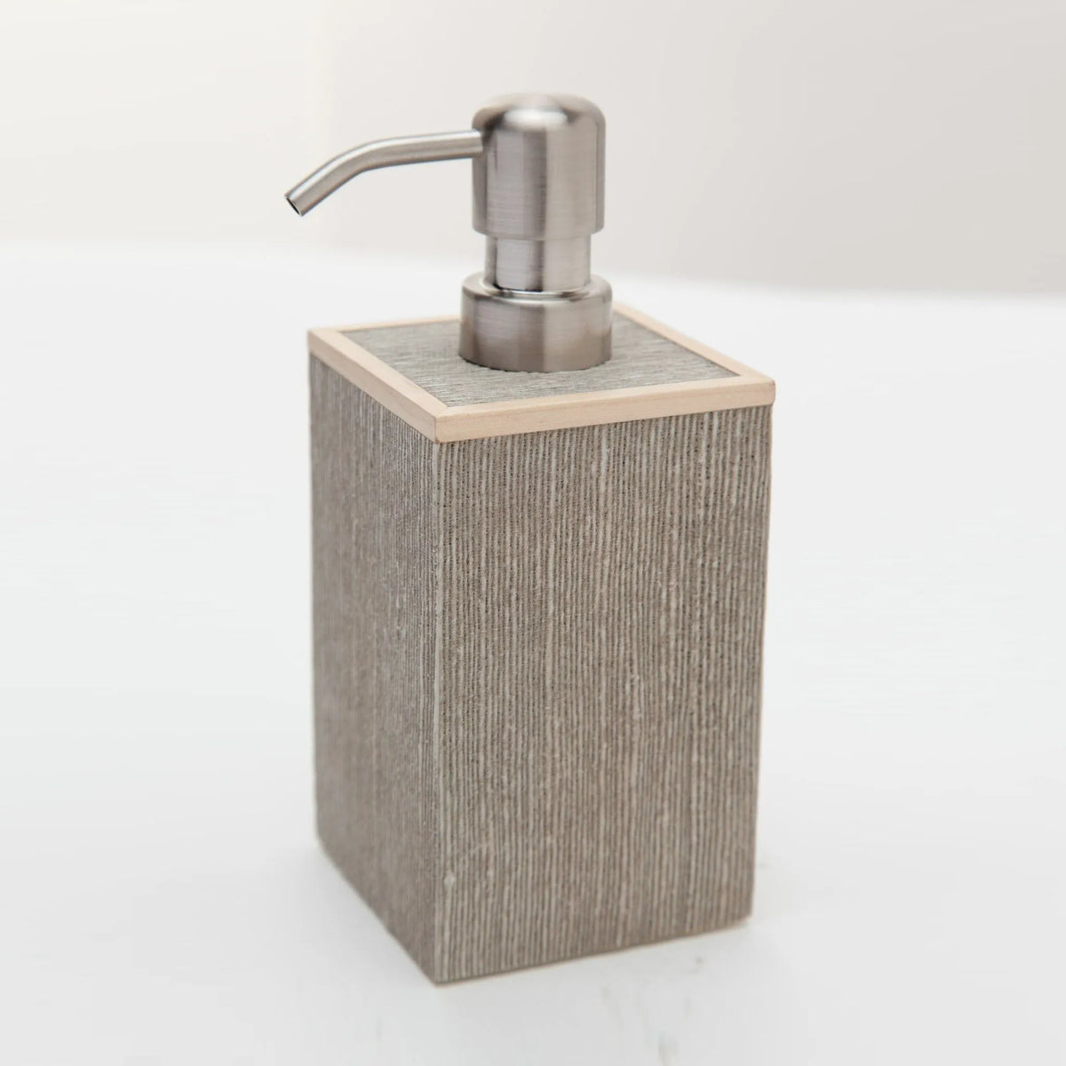 Pigeon and Poodle - PP000329 - Bruges Soap Pump - Bruges - Sand Faux Silk