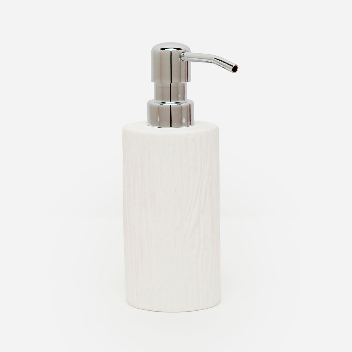 Pigeon and Poodle PP000344 Burma Soap Pump in White Porcelain