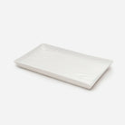 Pigeon and Poodle PP000346 Burma Trays in White Porcelain