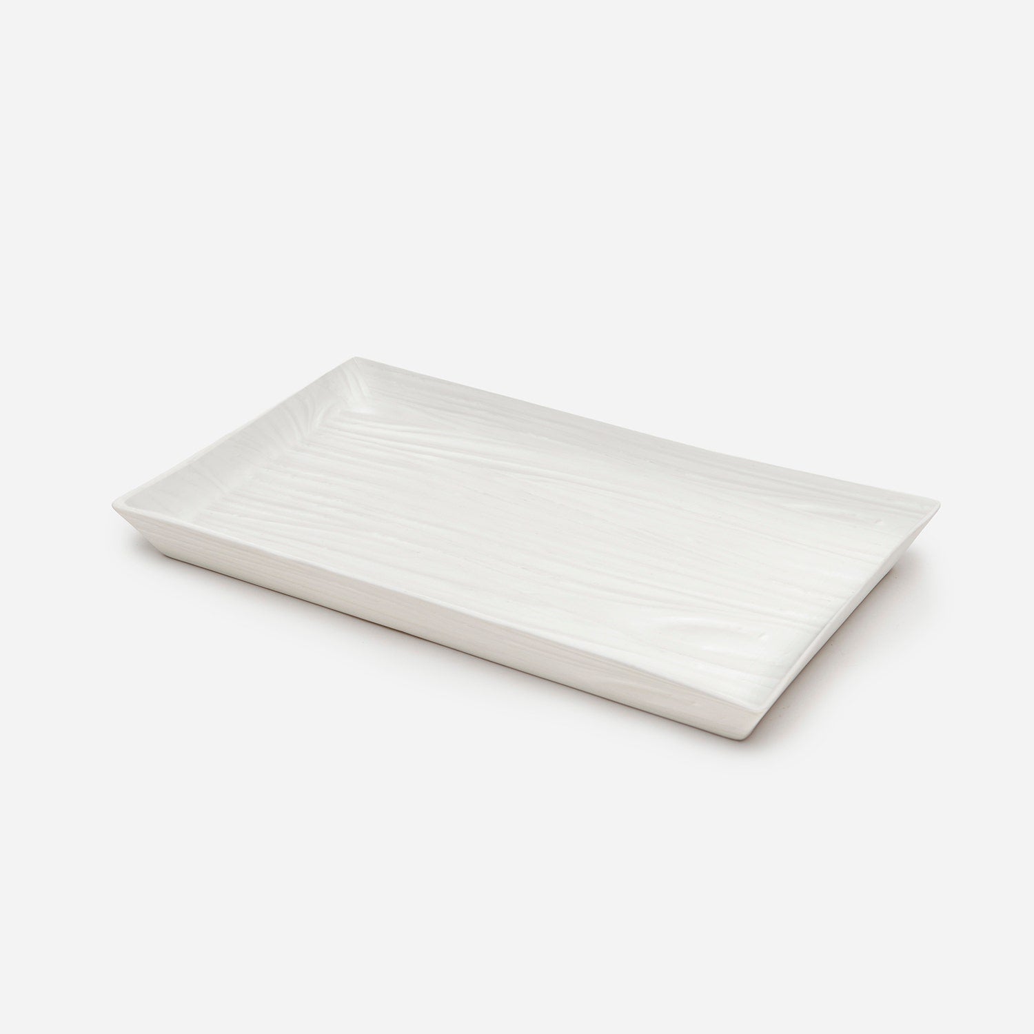 Pigeon and Poodle PP000346 Burma Trays in White Porcelain