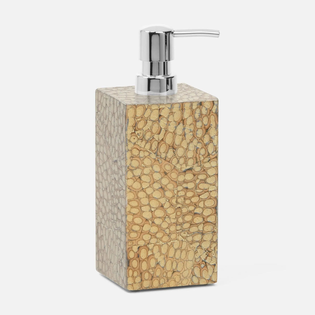 Pigeon and Poodle - PP005554 - Callas Xl Soap Pump - Callas - Silver/White Lacquered Eggshell