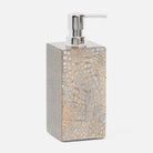 Pigeon and Poodle - PP000366 - Callas Xl Soap Pump - Callas - Silver Lacquered Eggshell