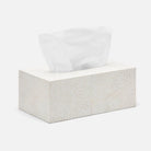 Pigeon and Poodle - PP004438 - Callas Rct Tissue Box - Callas - White Lacquered Eggshell