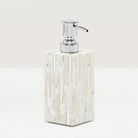 Pigeon and Poodle - PP000471 - Cortona Soap Pump - Cortona - Brass Mix Shell/Metal Mix