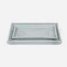 Pigeon and Poodle - PP000517 - Dalton Trays - Dalton - Whitewashed Rattan