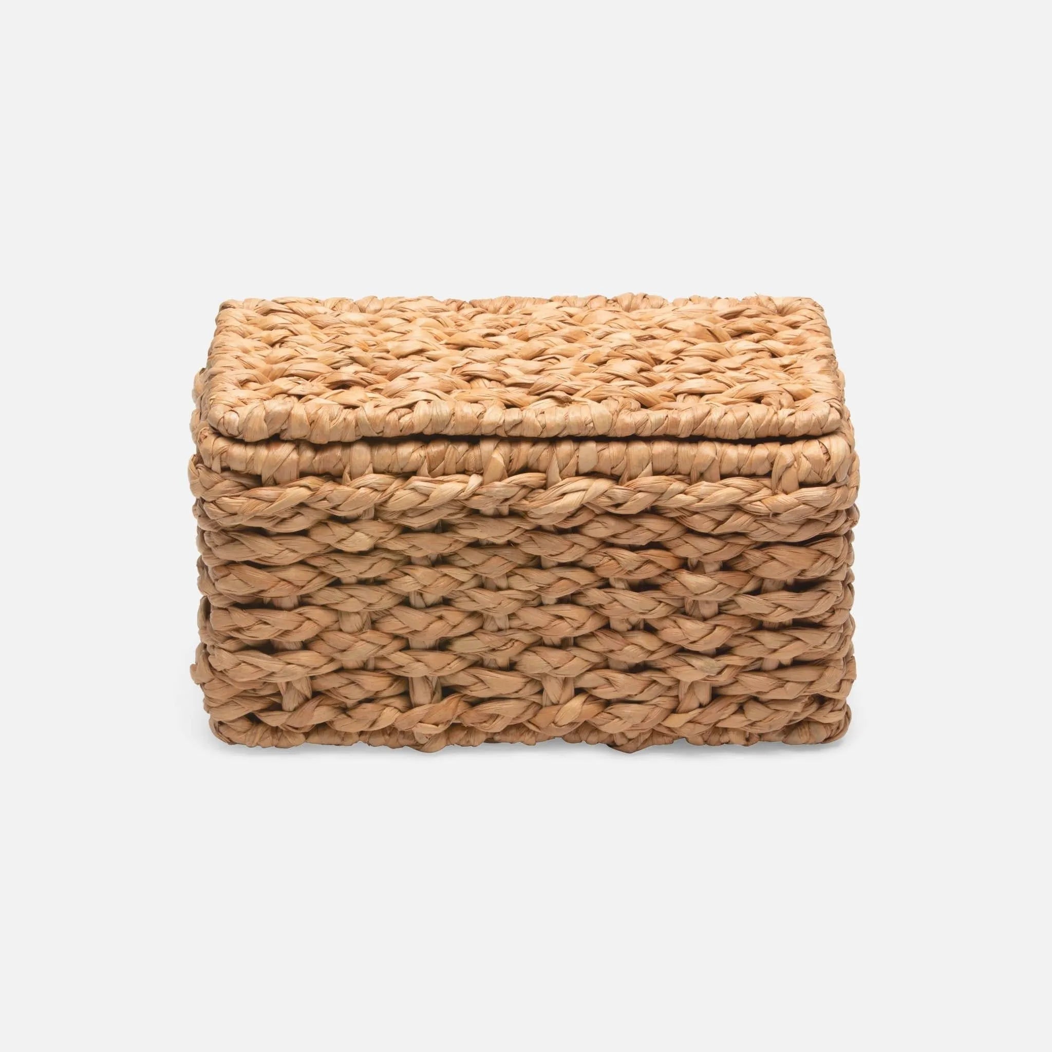 Porte-papier toilette rectangulaire Pigeon and Poodle PP004395 Destin, en jonc de mer naturel