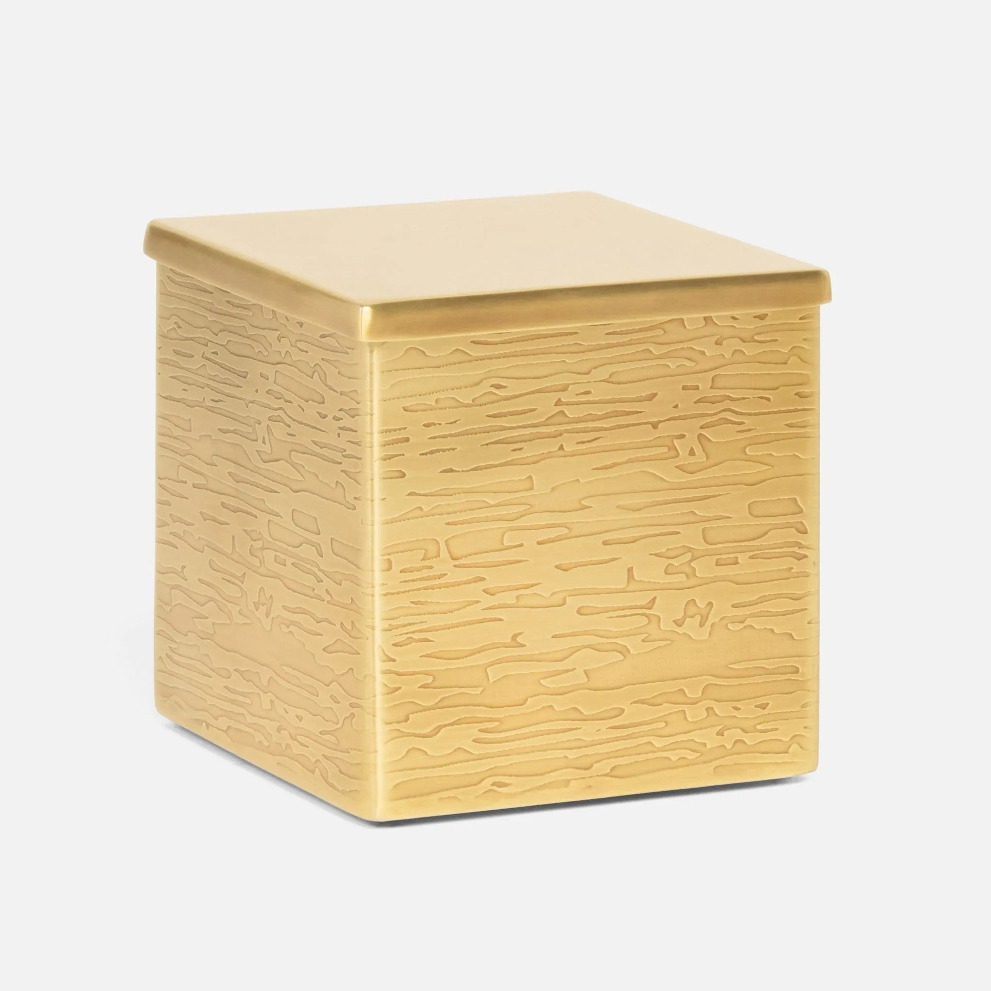 Pigeon and Poodle - PP003964 - Elgin Canister - Elgin - Shiny Nickel Wavy Etched Stainless Steel