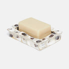 Pigeon and Poodle PP000572 Enna Soap Dish in Natural Oyster Shell