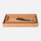 Pigeon and Poodle - PP000843 - Lorient Trays - Lorient - Charcoal Full-Grain Leather