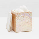 Pigeon and Poodle PP000887 Lugano Bath Canister in Kabibe Shell