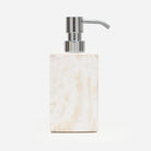 Pigeon and Poodle PP000889 Lugano Soap Pump in Kabibe Shell