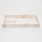 Pigeon and Poodle PP000892 Lugano Trays (11"L x 6.5"W x 1.5"H) in Kabibe Shell