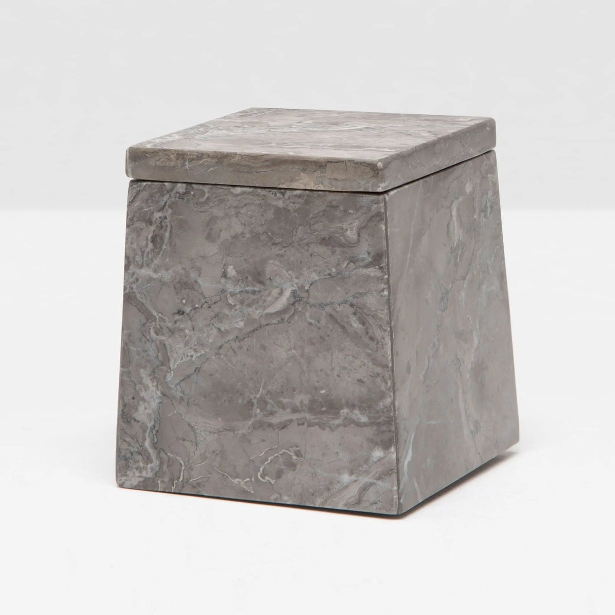Pigeon and Poodle - PP001536 - Veneto Canister - Veneto - Gray Polished Marble