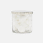 Pigeon and Poodle - PP006335 - Argos Canister - Argos - Clear Glass/Nickel