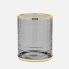 Pigeon and Poodle - PP006351 - Argos Wastebasket - Argos - Smoke Glass/Brass