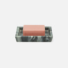 Athlone Soap Dish Gray Marble