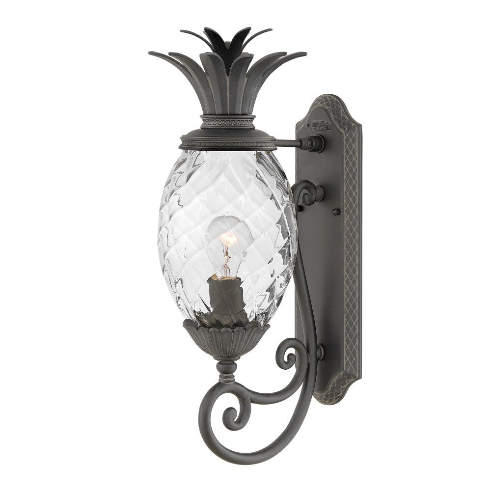 Lanterne murale Hinkley Lighting 2120MB Plantation, coloris Museum Black