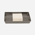Pigeon and Poodle PP006019 Buren Soap Dish in Black Nickel Etched Metal