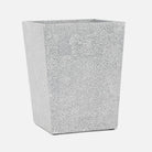 Pigeon and Poodle - PP005559 - Callas Wastebasket - Callas - Silver/White Lacquered Eggshell