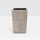 Pigeon and Poodle - PP000367 - Callas Brush Holder - Callas - Silver Lacquered Eggshell