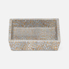 Pigeon and Poodle - PP000370 - Callas Soap Dish - Callas - Silver Lacquered Eggshell