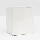 Pigeon and Poodle - PP000384 - Callas Wastebasket - Callas - White Lacquered Eggshell