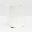 Pigeon and Poodle - PP000385 - Callas Wastebasket - Callas - White Lacquered Eggshell