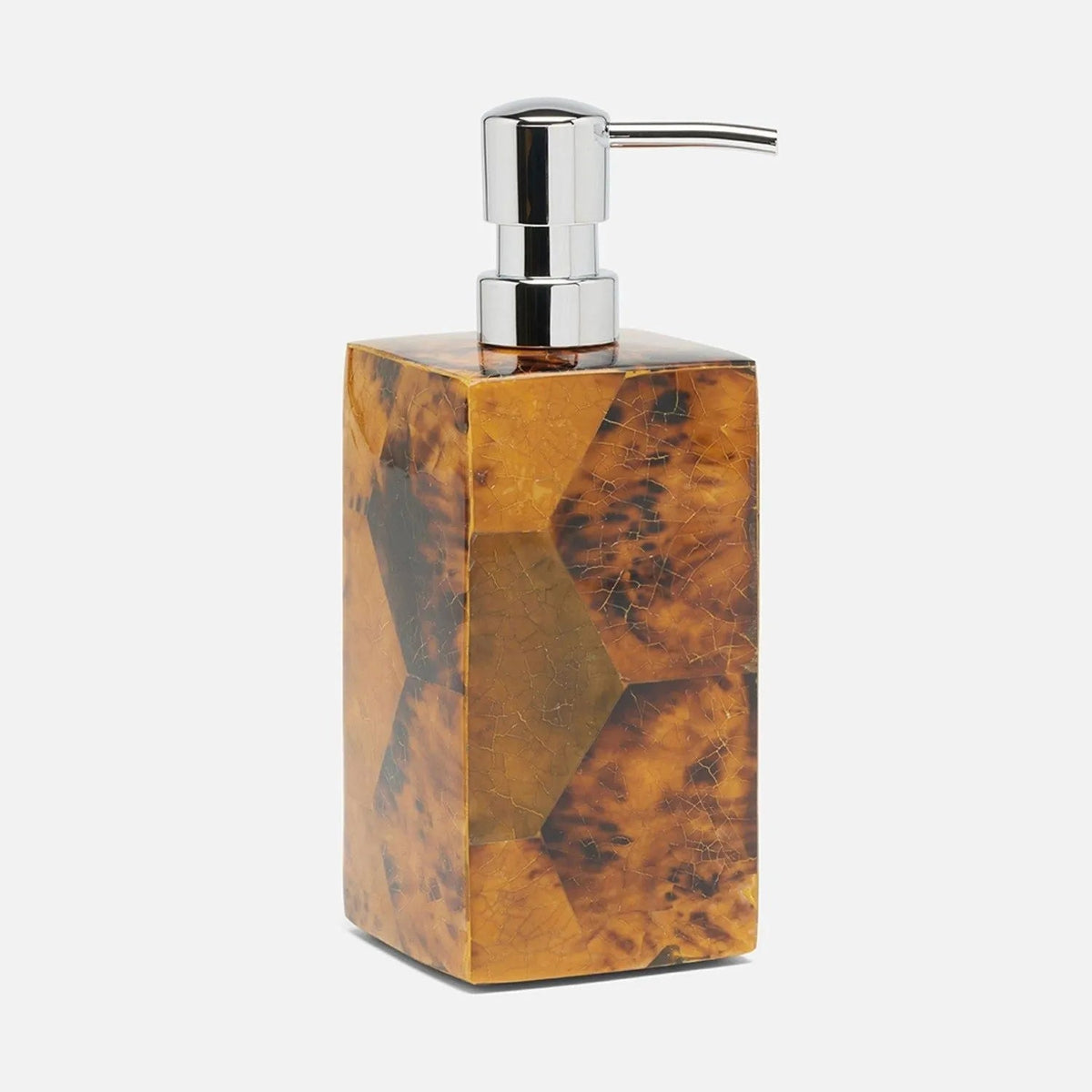 Pigeon and Poodle PP000389 Cannes Soap Pump in Young Pen Shell