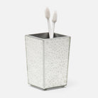 Pigeon and Poodle - PP004152 - Caro Brush Holder - Caro - Silver Medallion Painted Mirror