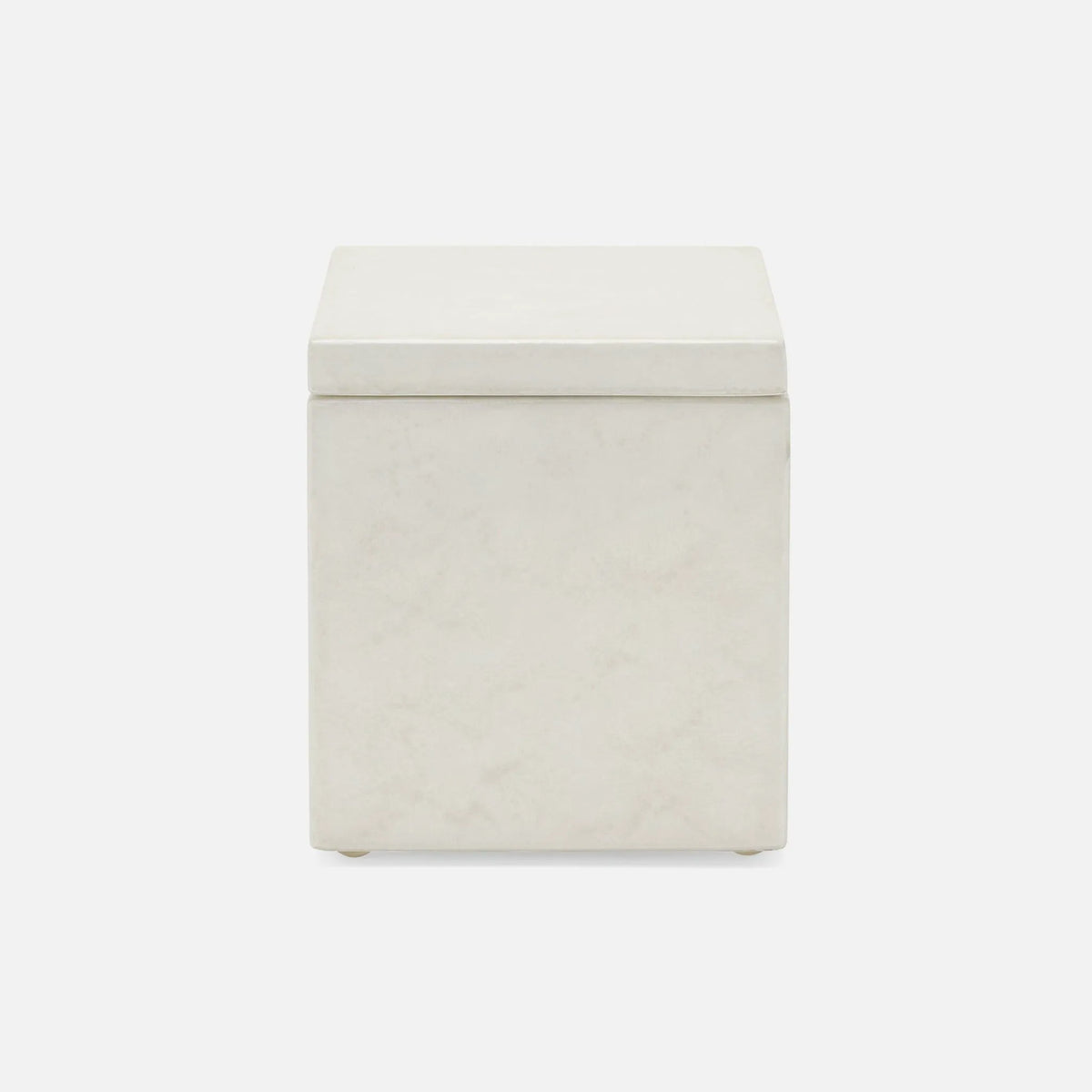 Pigeon and Poodle - PP004912 - Charlotte Canister - Charlotte - White Burl Resin