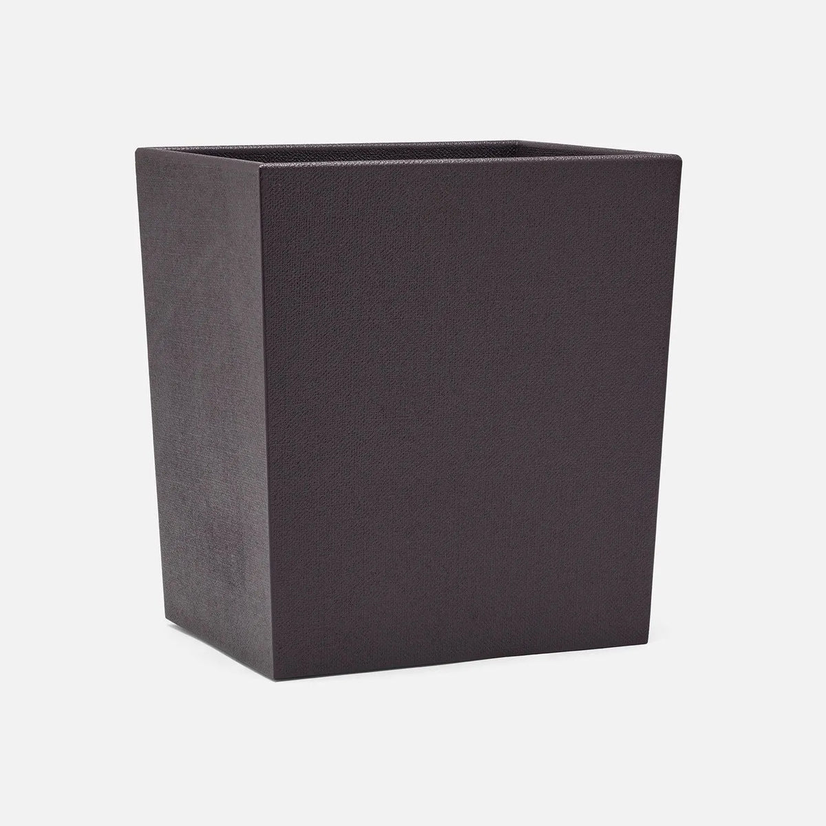 Pigeon and Poodle - PP007541 - Dannes Wastebasket - Dannes - Aubergine Faux Belgian Linen