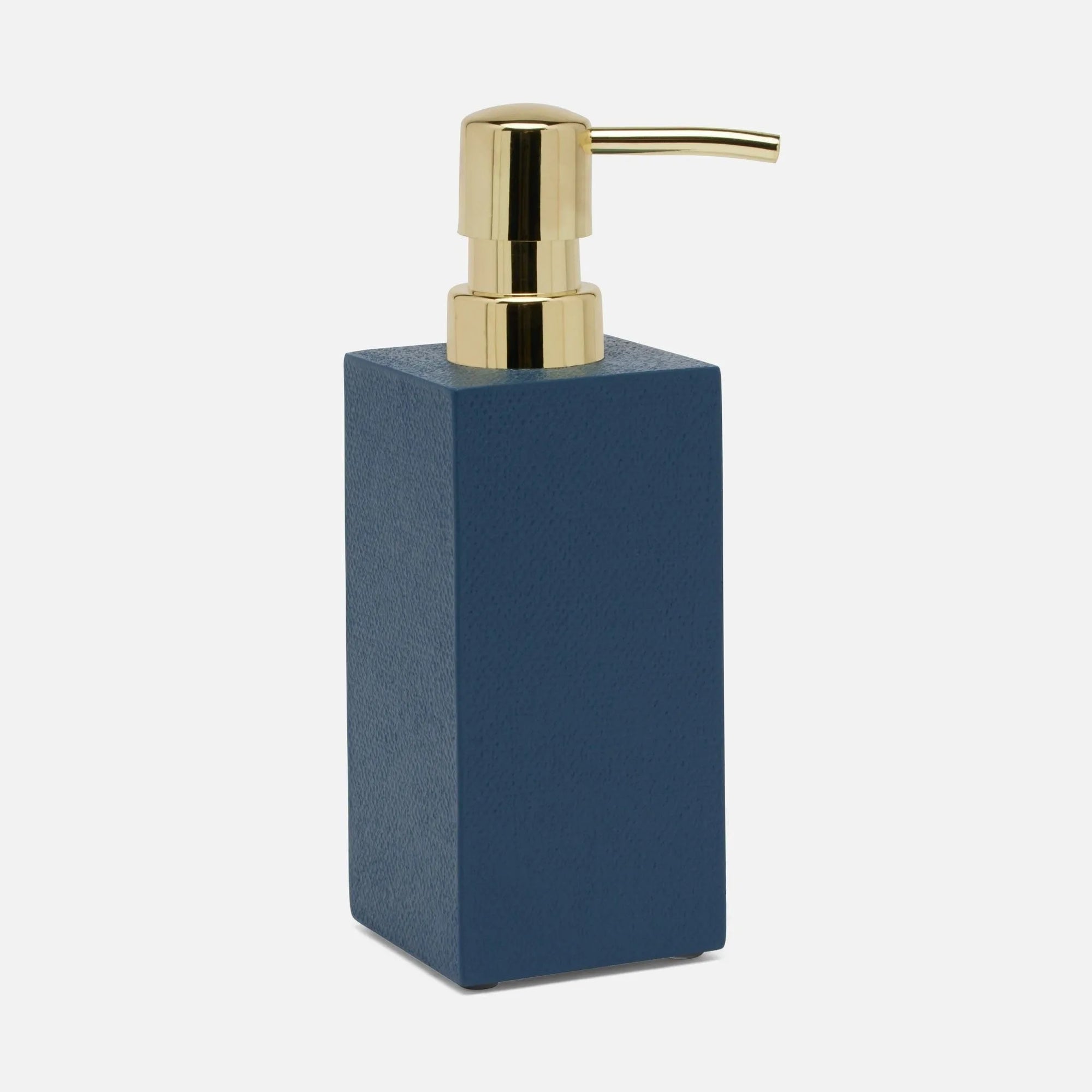 Pigeon and Poodle - PP007536 - Dannes Soap Pump - Dannes - Aubergine Faux Belgian Linen