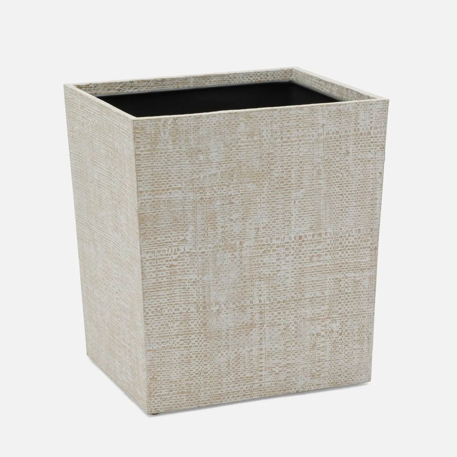 Pigeon and Poodle - PP006399 - Ghent Wastebasket - Ghent - Whitewashed Bagor Grass