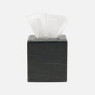 Pigeon and Poodle - PP006054 - Kavala Tissue Box - Kavala - Black Marble