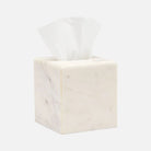 Pigeon and Poodle - PP006059 - Kavala Tissue Box - Kavala - White Marble