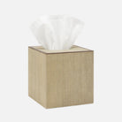 Pigeon and Poodle - PP006746 - Maranello Tissue Box - Maranello - Taupe Abaca/Brown Resin