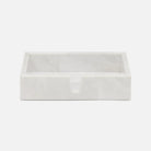 Pigeon and Poodle - PP006753 - Milan Hand Towel Tray - Milan - White Romblon Stone