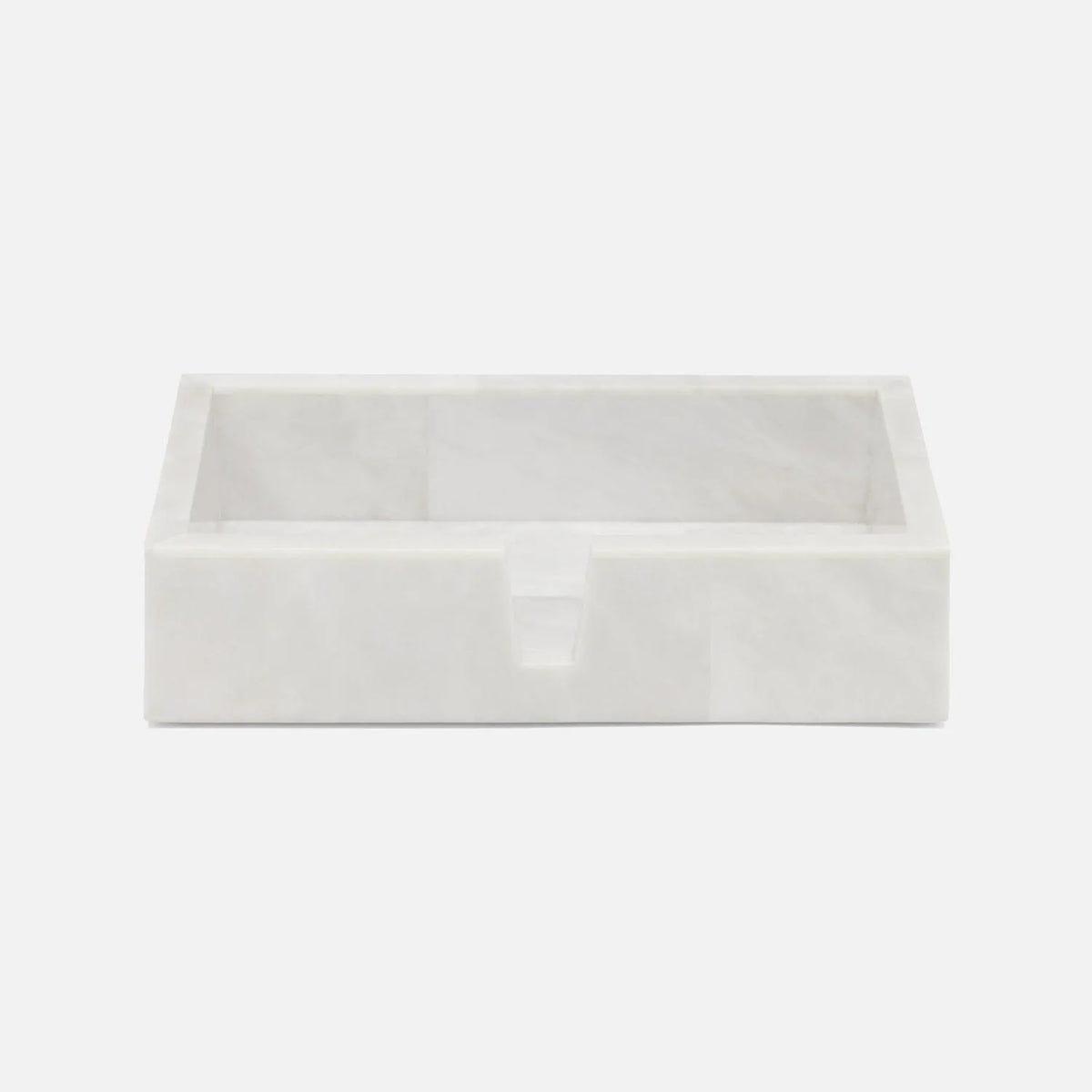 Pigeon and Poodle - PP006753 - Milan Hand Towel Tray - Milan - White Romblon Stone