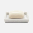 Pigeon and Poodle - PP006754 - Milan Soap Dish - Milan - White Romblon Stone
