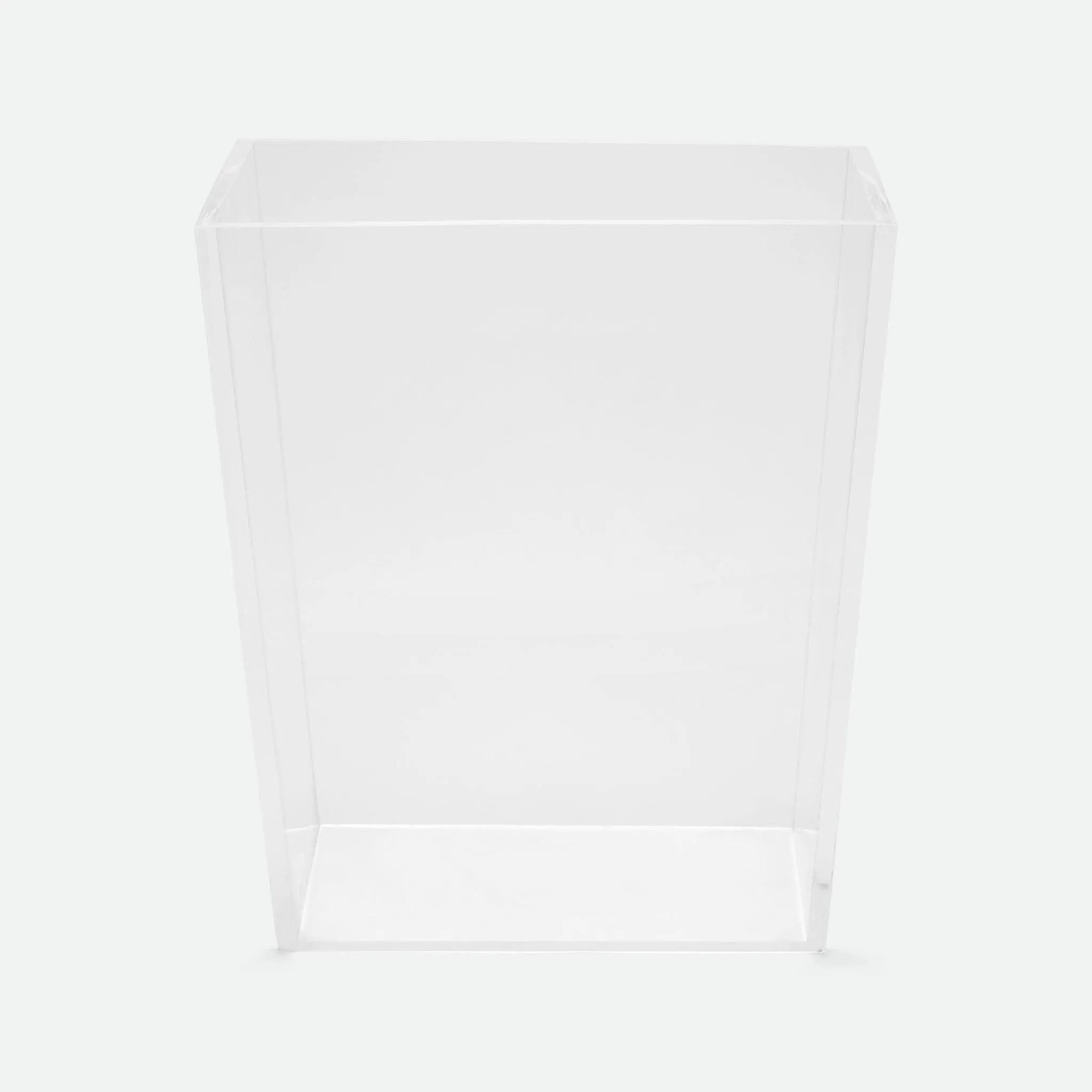 Pigeon and Poodle - PP004696 - Monette Wastebasket - Monette - Clear Acrylic