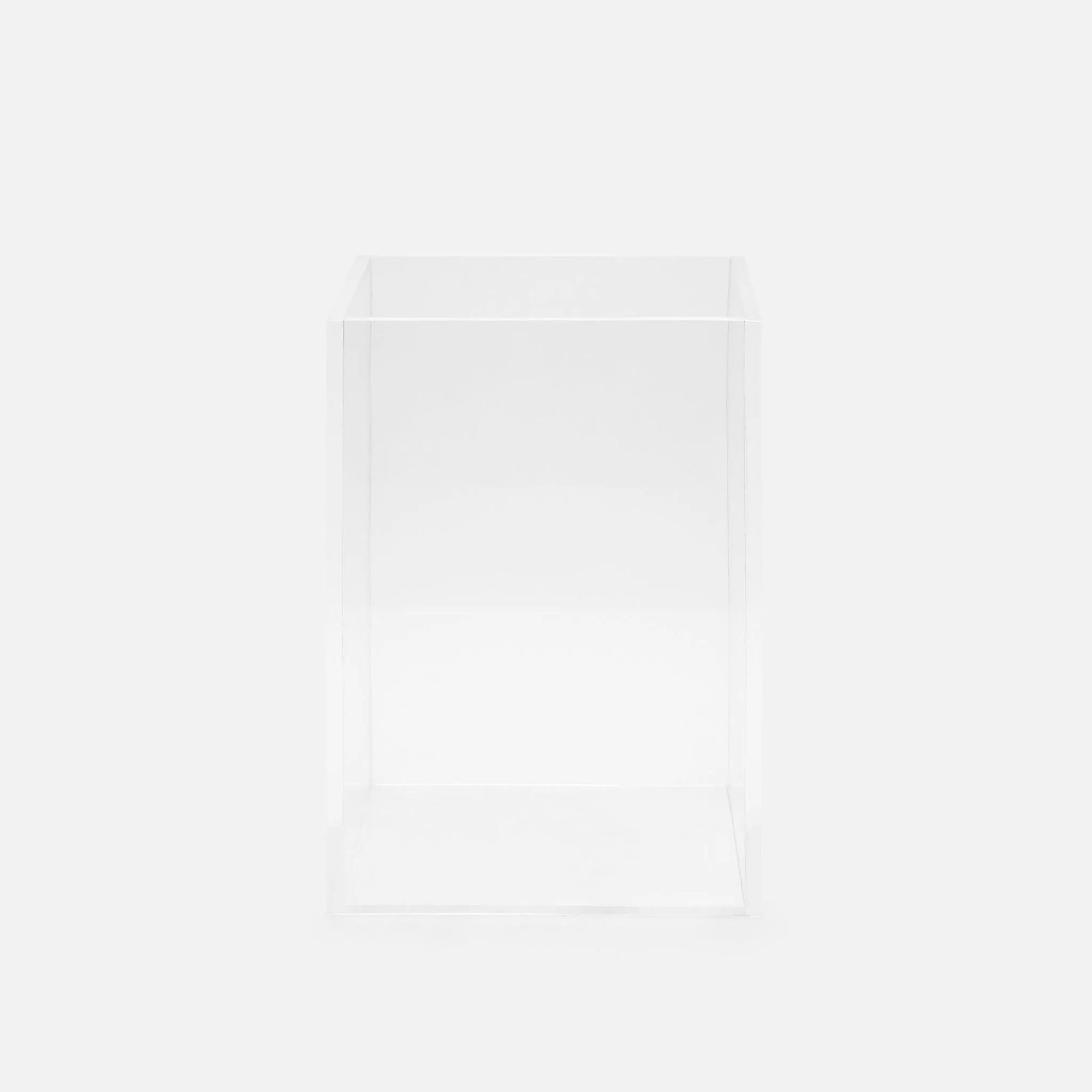 Pigeon and Poodle - PP004696 - Monette Wastebasket - Monette - Clear Acrylic