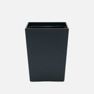 Pigeon and Poodle - PP004578 - Quincy Wastebasket - Quincy - Matte Navy Lacquered Wood